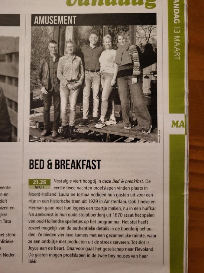 B & B De Tocht Berkhout Luaran gambar